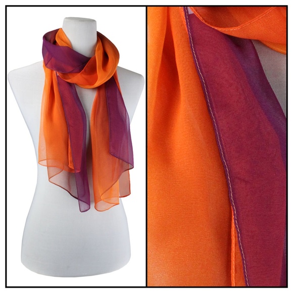 Accessories - Tri-Color Dress Scarf